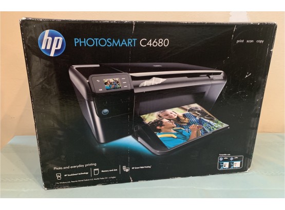 NIB- HP Photosmart C4680 Print/Copy/Scan