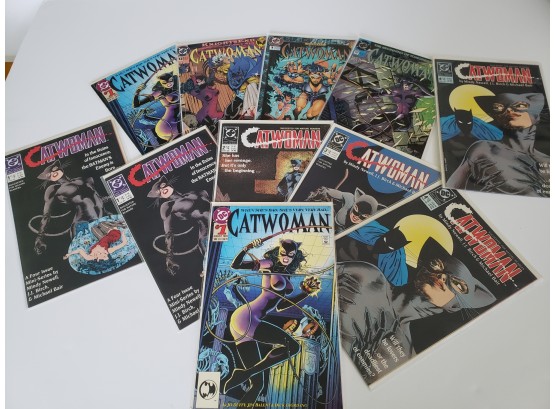 DC Comics Cat Woman Comic Lot