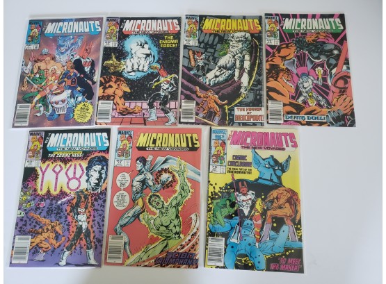 1985 Marvel The Micronauts Comic Lot