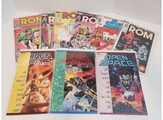 Marvel Open Space Graphic Books Plus Rom Comics