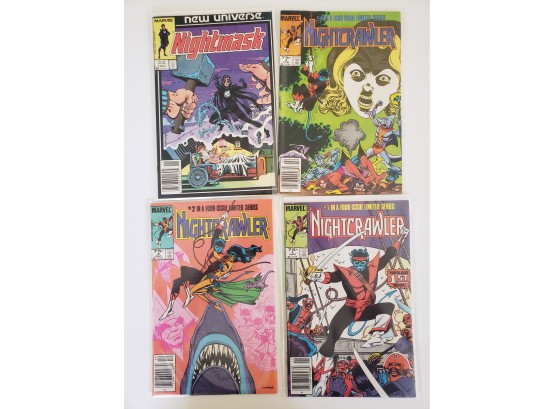1985-86 Marvel Comics Nightcrawler Lot