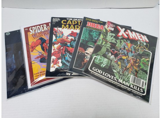 DC Graphic Novels - Batman - Spiderman - XMen - Dreadstar