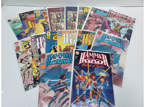 DC And  Marvel Comics  - The Hacker Files - Hercules  - The Hammer