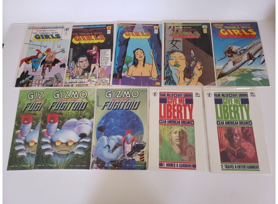 Trouble With Girls And Other Comic Lot