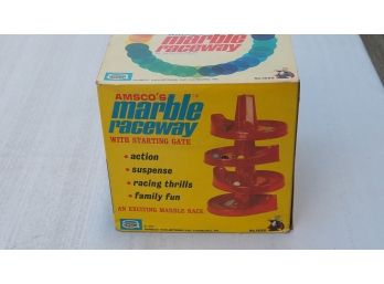 Classic Marble Raceway Game