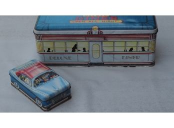 Very Cool Diner And Car Tin.