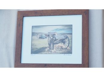 Photography By Ron DiLaurenzio, Signed And Titled Bodie California