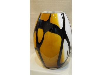 Drip-designed Glass Vase