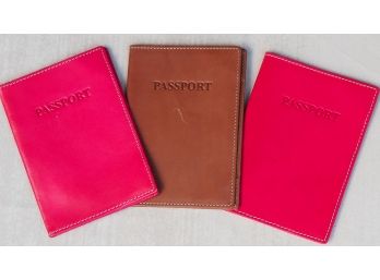 3 Leather Passport Holders By J. Crew
