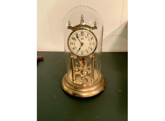 Kundo Anniversary Clock ~ West Germany ~  Complete With Key