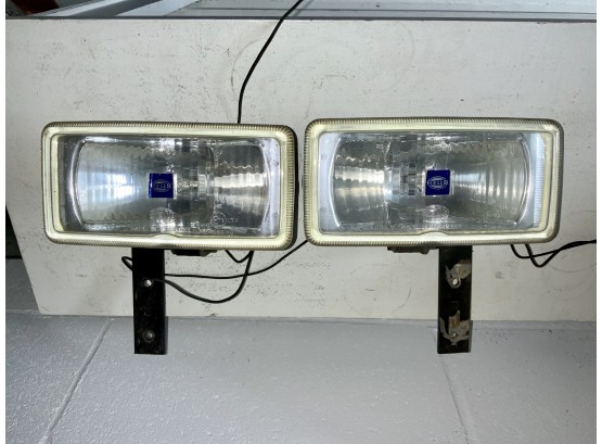 2 Hella   Auto Lights ~ 301-124293 ~ Made In Germany ~