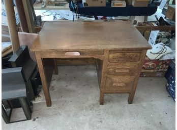 Small  Oak Desk