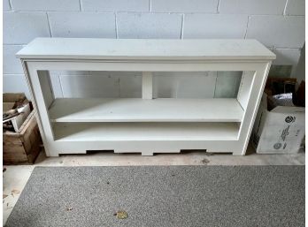 White Wood Shelf