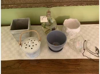 Flower Pot, Oil Lamp & More