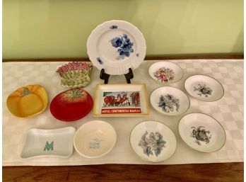 12 Small Decorative Plate Lot ~ Royal Worcester & More ~