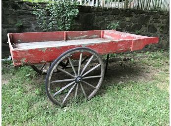 Incredible Antique American Peddler's Cart  (see Description)