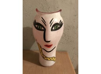 Kosta Boda Artist Collection Face Vase; Ulrica Hydman Vallien, Sweden