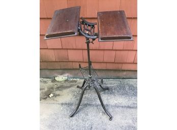 Late 19th - Early 20th Century Antique Dictionary Stand