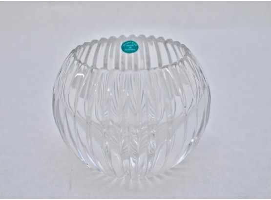 Tiffany & Company Small Crystal Rose Bowl
