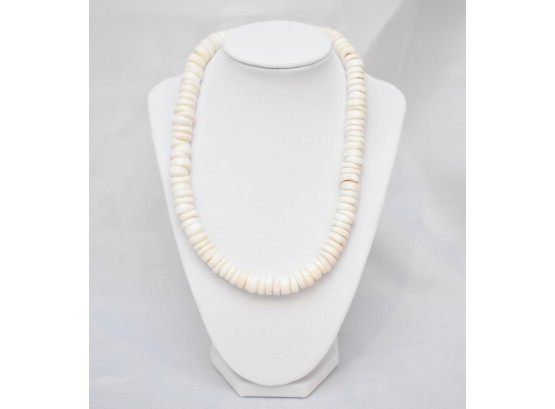 Large Bone Beads Necklace