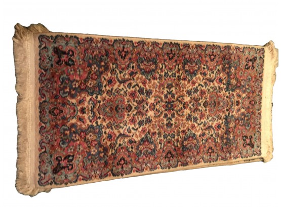 Set Of Three Vintage Karastan Kirman 759 100% Wool Area Rugs 2'2' X 4' (only 1 In Photo)