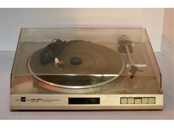 ***UPDATED***Vintage Dual CS530 Belt Drive Full Automatic Turntable W/Dust Cover - REPAIR OR PARTS ONLY