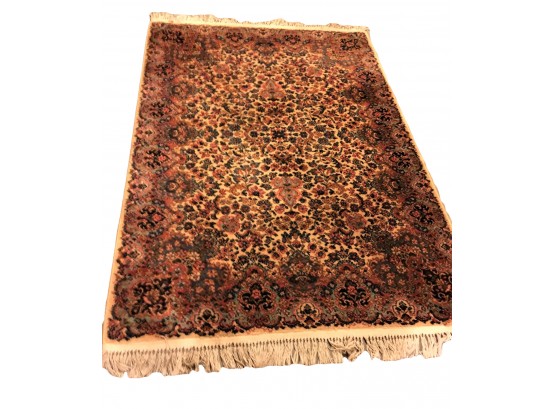Beautiful Large Vintage Karastan Kirman 759 8'8' X 10'6' 100% Wool Area Rug - See Description
