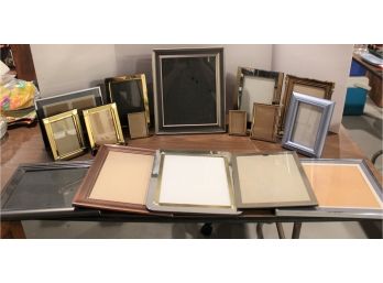 Mixed Lot Picture/Photo Frames