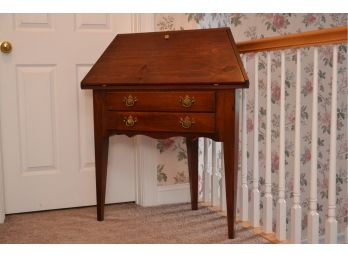 Vintage Traditional Styled Corner Secretary Desk