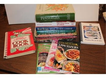 Nice Lot Of Assorted Cookbooks & More