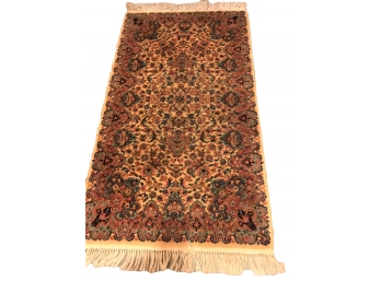 Gorgeous Vintage Karastan Kirman 759 2'10' X 5' 100% Wool Area Rug