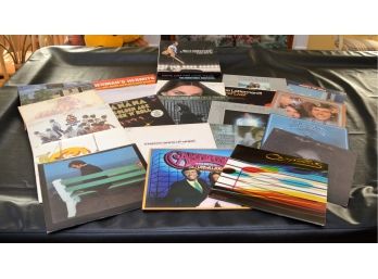 Mixed Lot 1970s/1980s Vinyl LPs Records, The Carpenters, Chicago, Bruce Springsteen Boxed Set