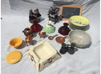 Nolly Prat Ashtray, Mini Copper Lot, Hand Painted Swedish Dishes, Mini Bears, Binos