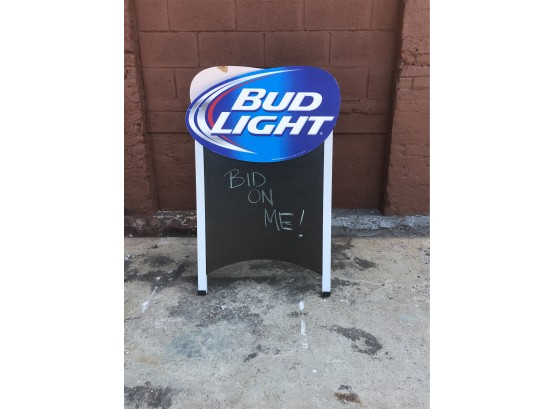 Budweiser Advertising Chalk Board