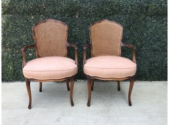 Vintage Cane Back Chairs