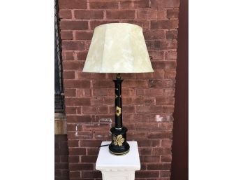 Gold And Black Table Lamp