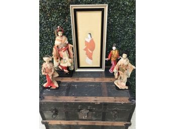 Collectible Asian Dolls And Art