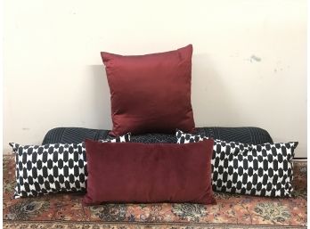 Black And Red Pillows