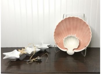 Seashell Serving Pieces