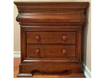 Bedside Table With 2 Drawers