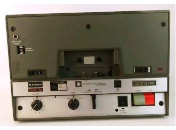 Wollensak 3M 2556AV Tape Cassette Player/Recorder