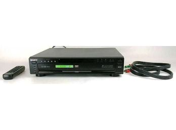 Sony DVP-NC665P 5-Disc DVD/CD Player Changer W/Remote & Cables