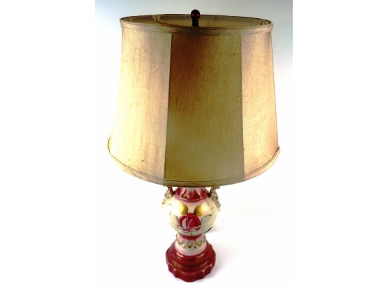 Vintage Ceramic Lamp In Good Working Order