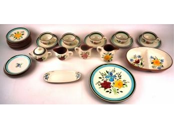 Lot Of Stangl Pottery Country Gardens Pattern