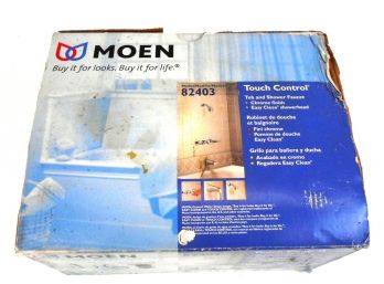 Moen 82403 Touch Control Tub And Shower Faucet New & Complete In Open Box