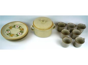 Lot Of Hearthside Stoneware China In Excellent Unused Condition