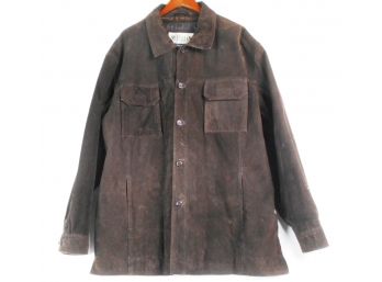 M.Julian Wilsons Leather Brown Genuine Suede Leather XL Jacket