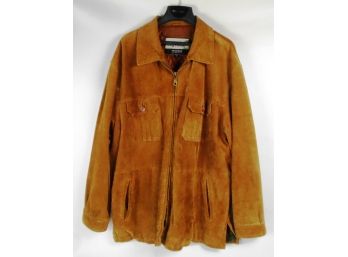 M.Julian Wilsons Leather Light Brown Genuine Suede Leather XL Jacket