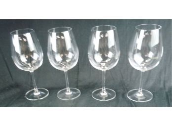 Set Of 4 Marquis By Waterford Wine Glasses (Goblets)