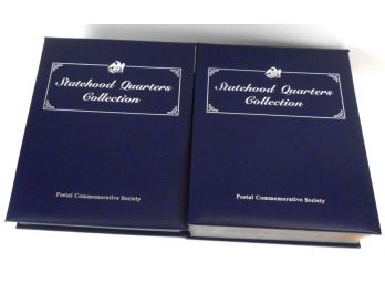 Postal Commemorative Society 2-Volume Set Of Statehood Quarters Complete